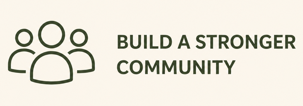 Build a Stronger Community